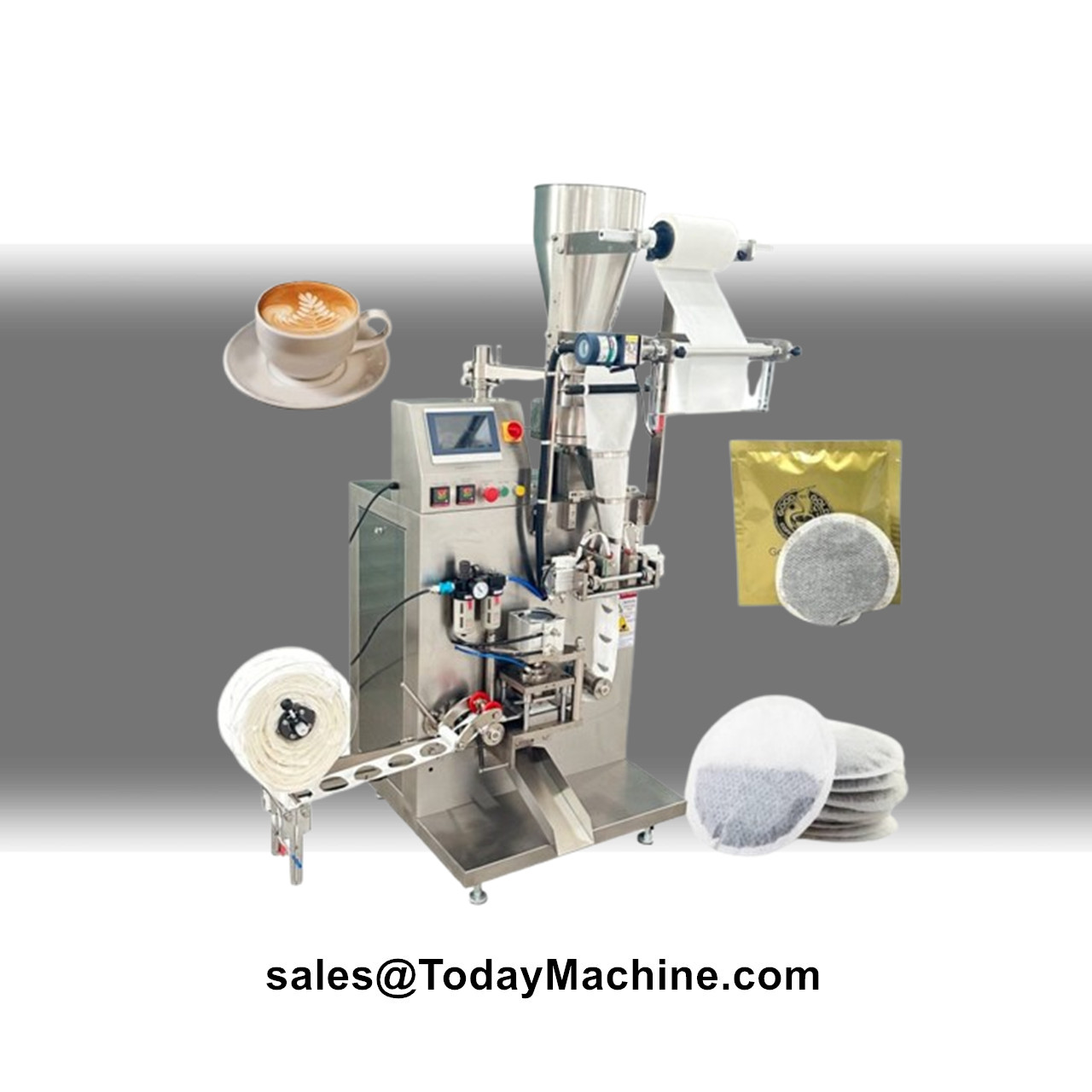 Coffee Tea & Jane - Automatic Filter Paper Tea Bag Round