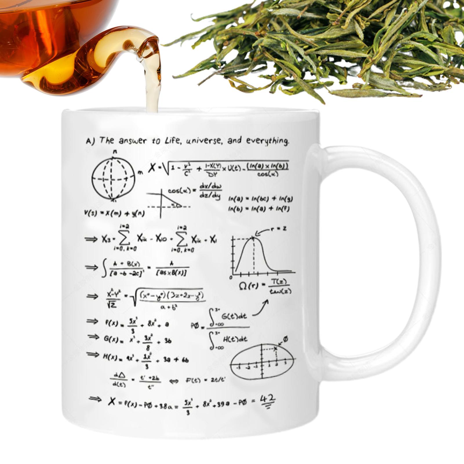 Coffee Tea Hot - Physics Coffee Mug Novelty Ceramic Drinkware