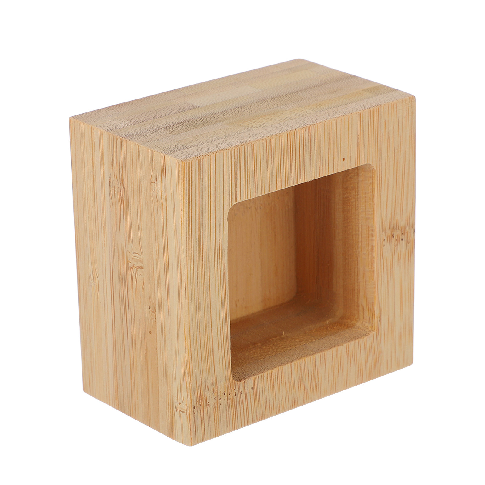 Coffee Tea Hot - Japanese Square Wooden Sake Cup Handcrafted