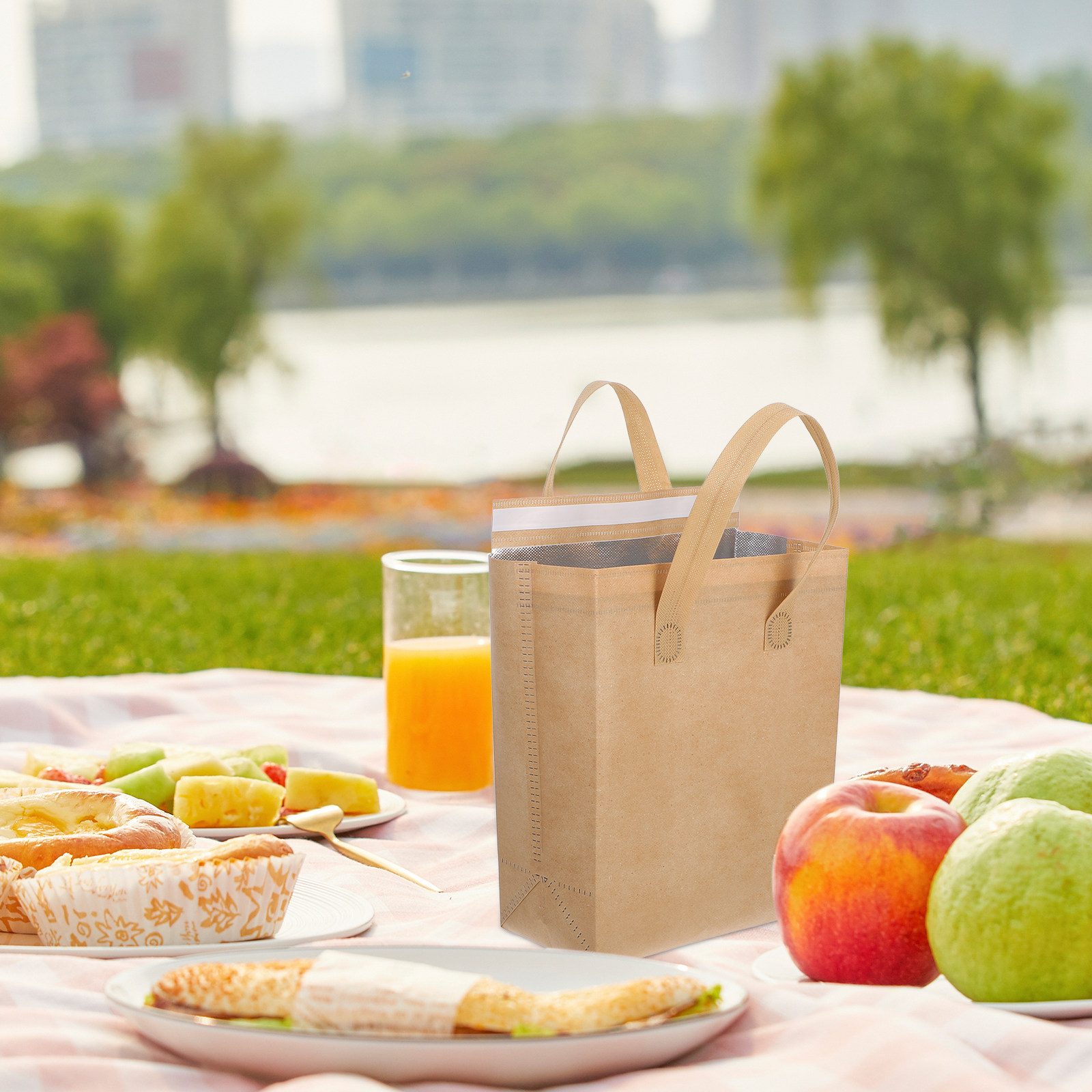 Coffee Tea With Milk - 50 pcs Insulated Take Out Bags