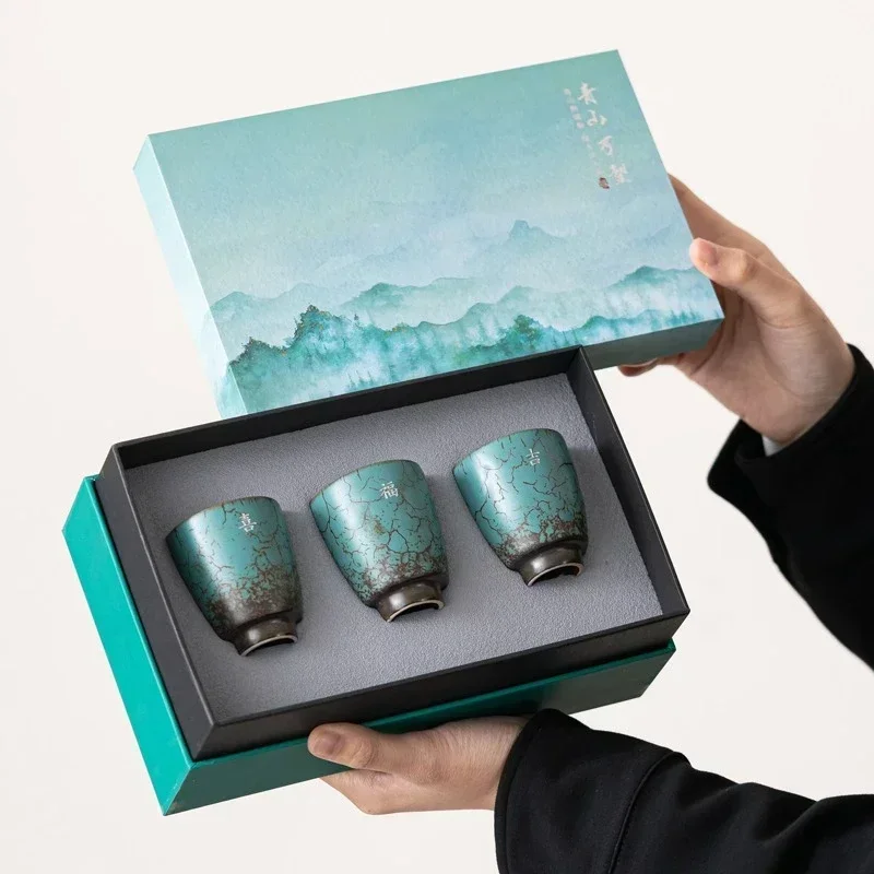 Coffee Tea Essentials - Gift Box, Espresso Cups,Japanese Ceramic Tea