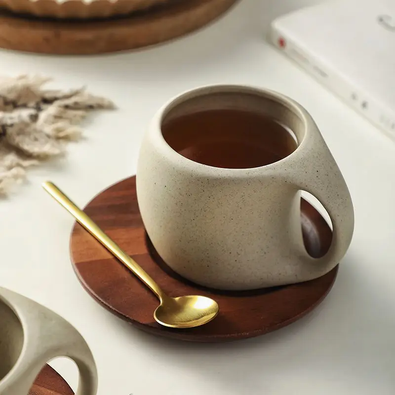 Coffee Tea Gift - 3-piece set Creative Ceramic Ice Coffee