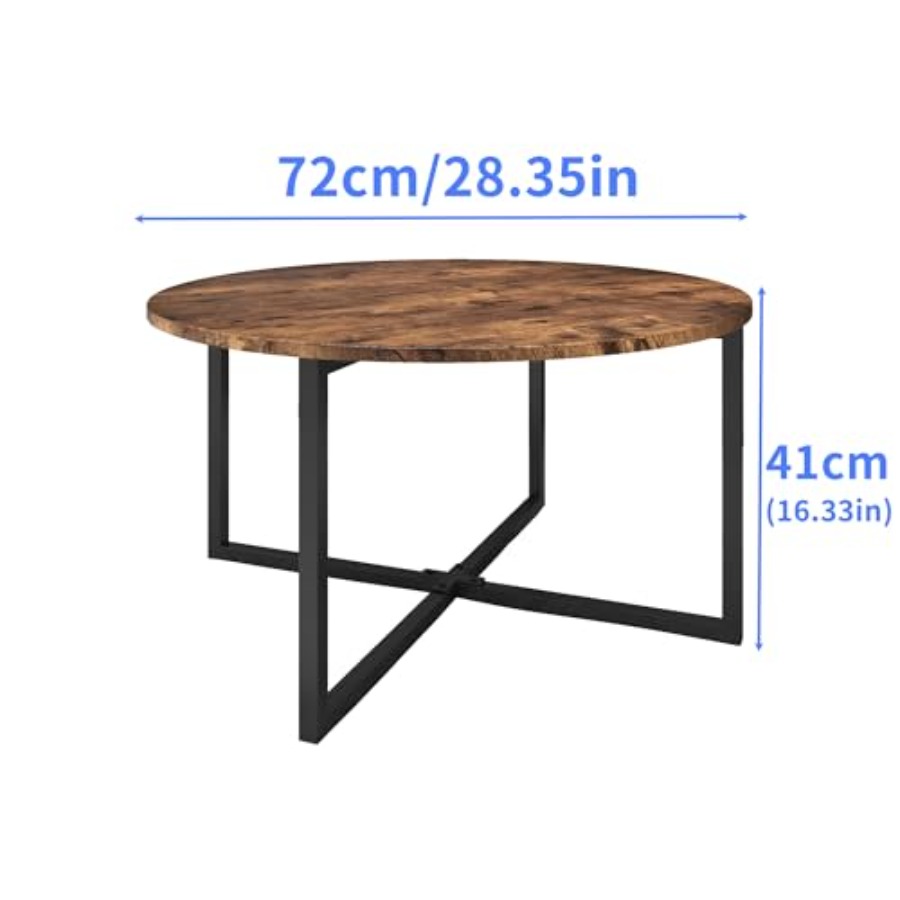 Round Coffee Table Kitchen Din - Tea & Coffee Kent のレビューと価格