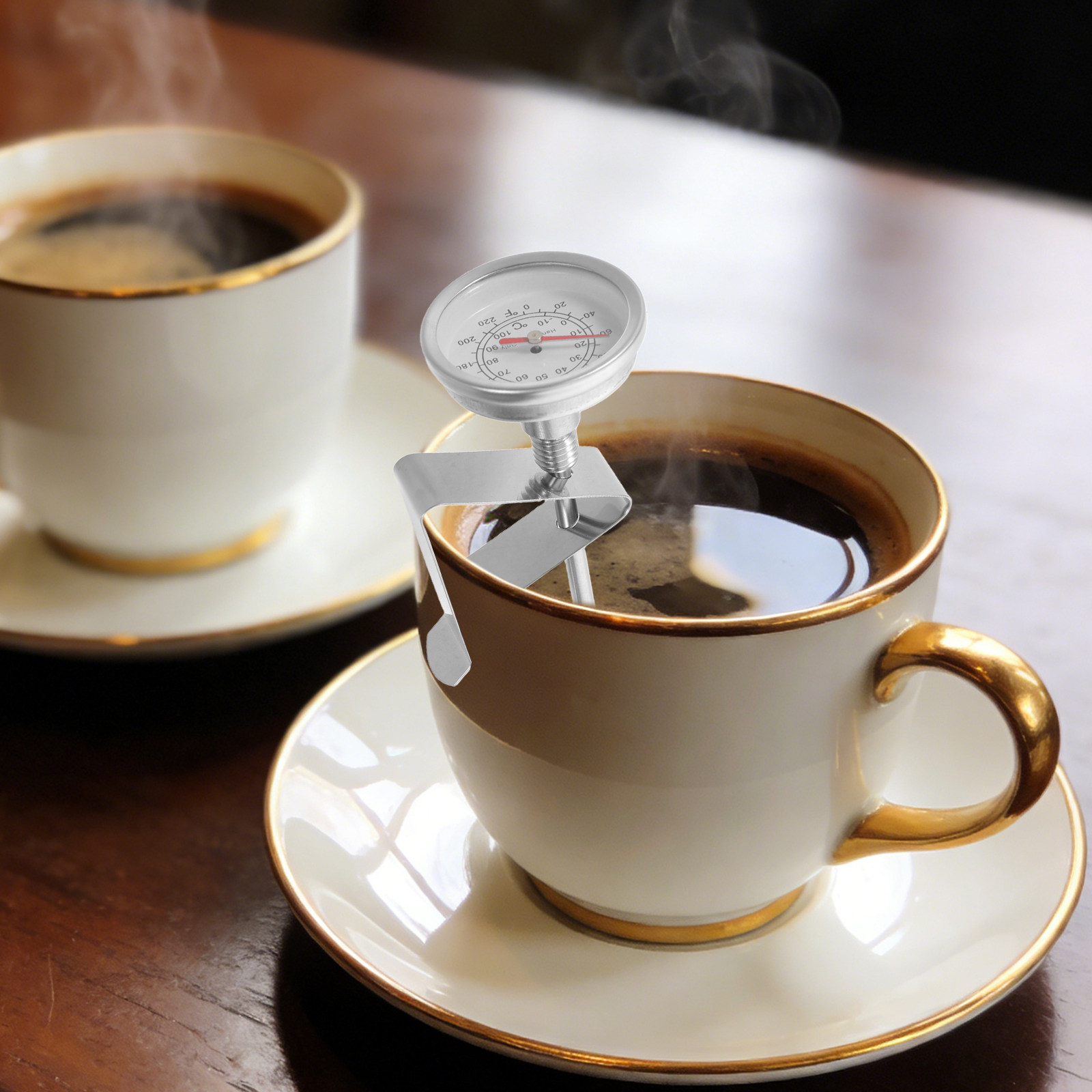Stainless Steel Kitchen Thermo - Coffee Tea With Milk のレビューと価格