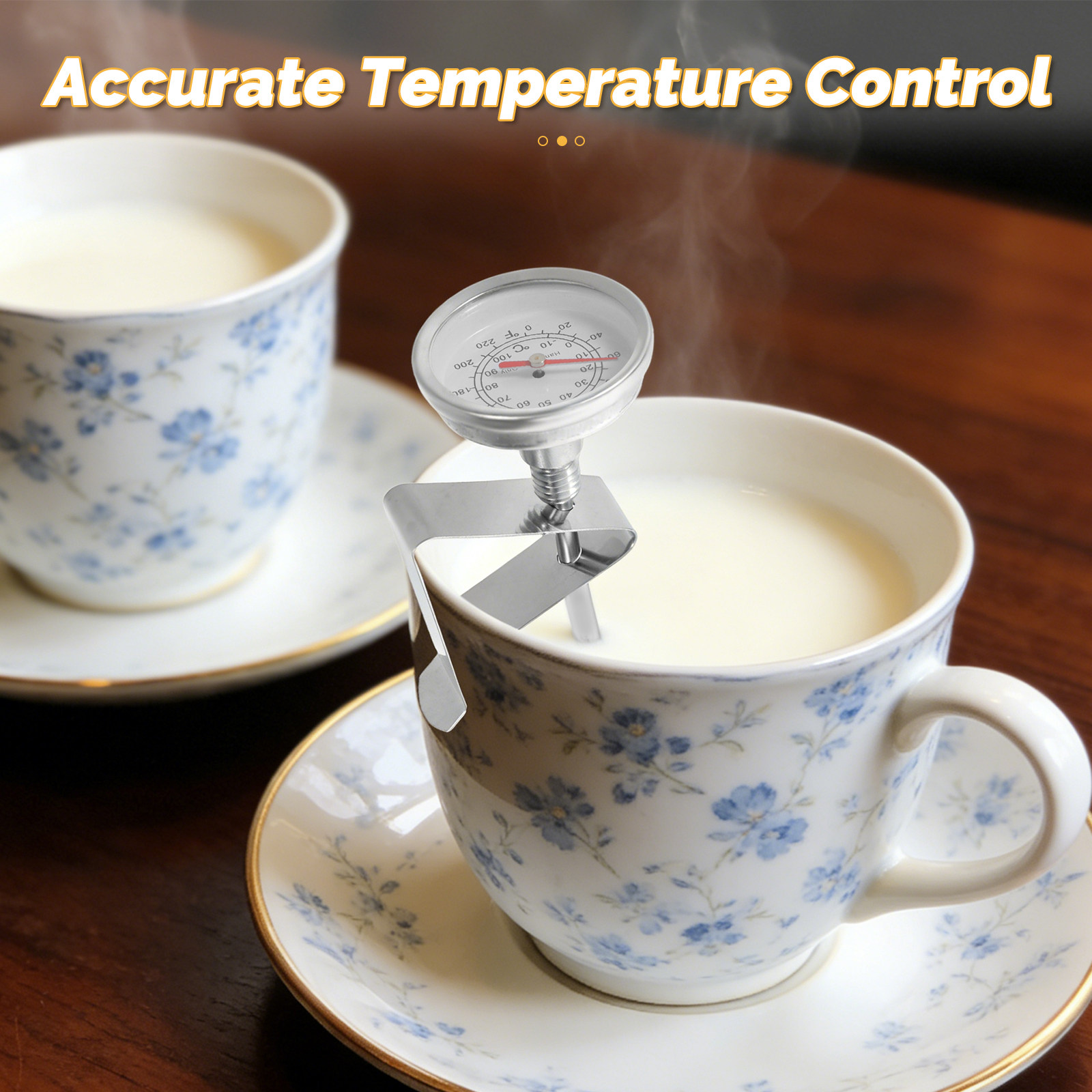 Stainless Steel Kitchen Thermo - Coffee Tea With Milk のレビューと価格