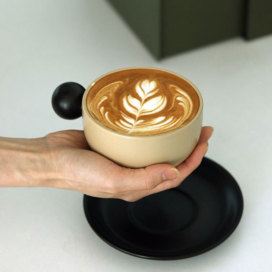 Nordic Contrasting Coffee Cup  - Coffee Tea Gift のレビューと価格