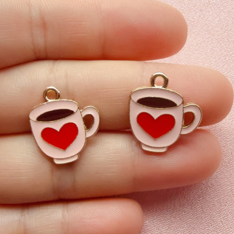 12pcs Colorful Drip Oil Love C - Coffee & Tea Haus のレビューと価格