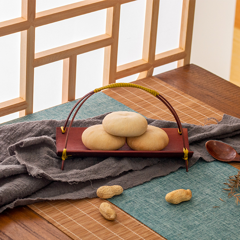 Handwoven Bamboo  Tea Tray Wed - Bamboo Tea Tray のレビューと価格