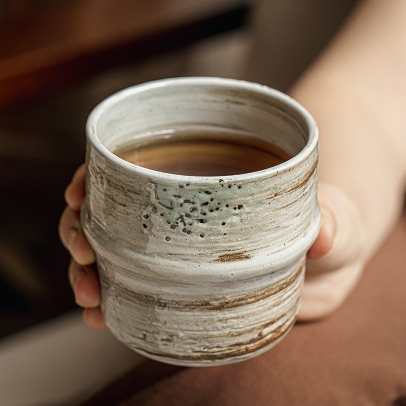 Japanese Rough Ceramic Coffee  - Coffee Tea Essentials のレビューと価格