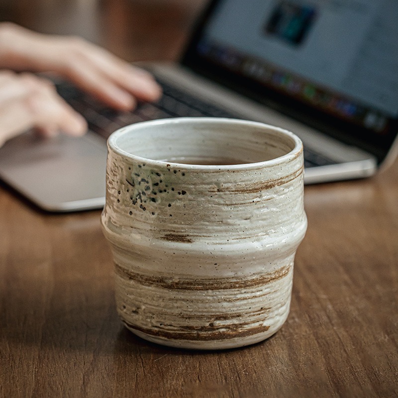 Japanese Rough Ceramic Coffee  - Coffee Tea Essentials のレビューと価格