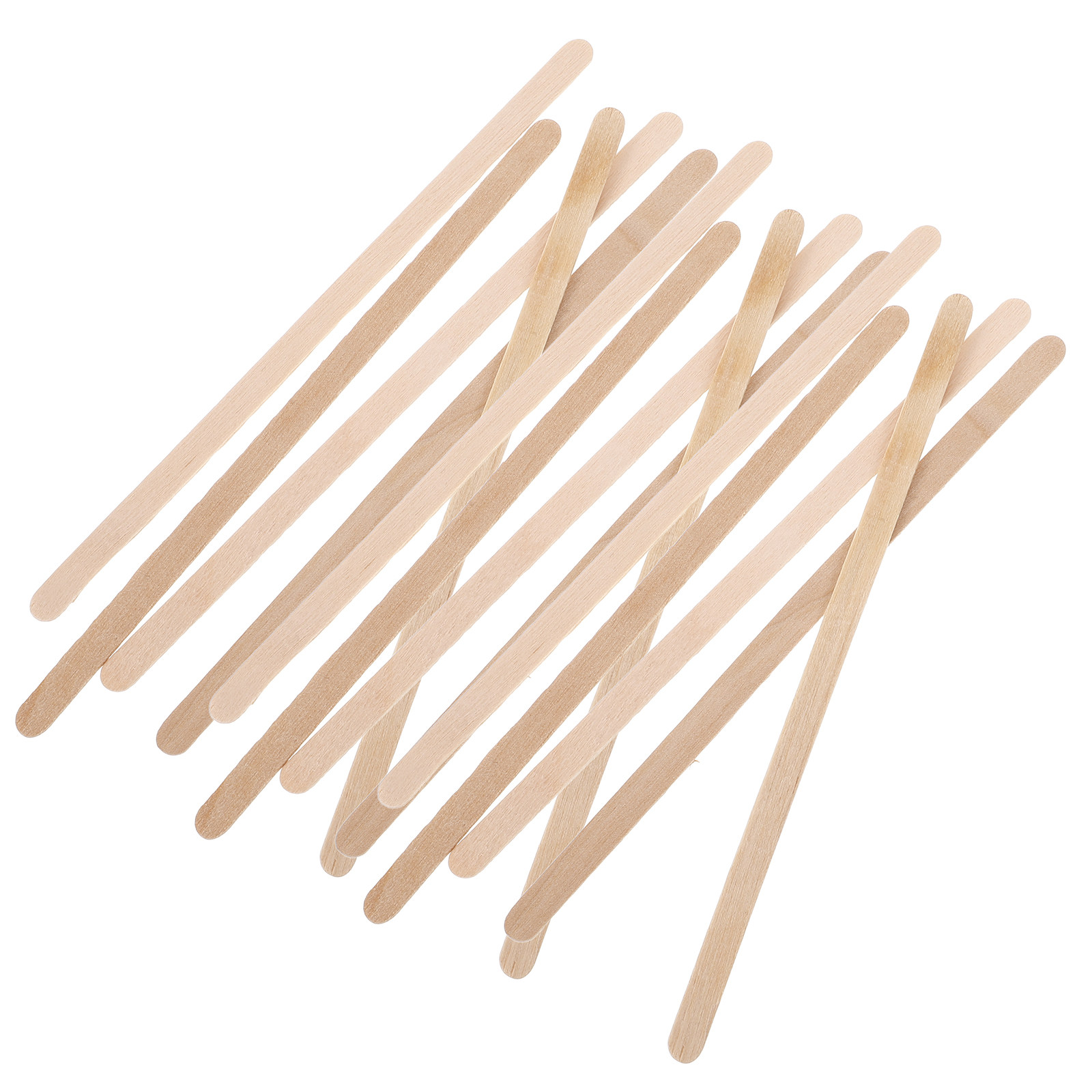 100Pcs Wooden Stirrer Sticks V - Coffee Tea Hot のレビューと価格