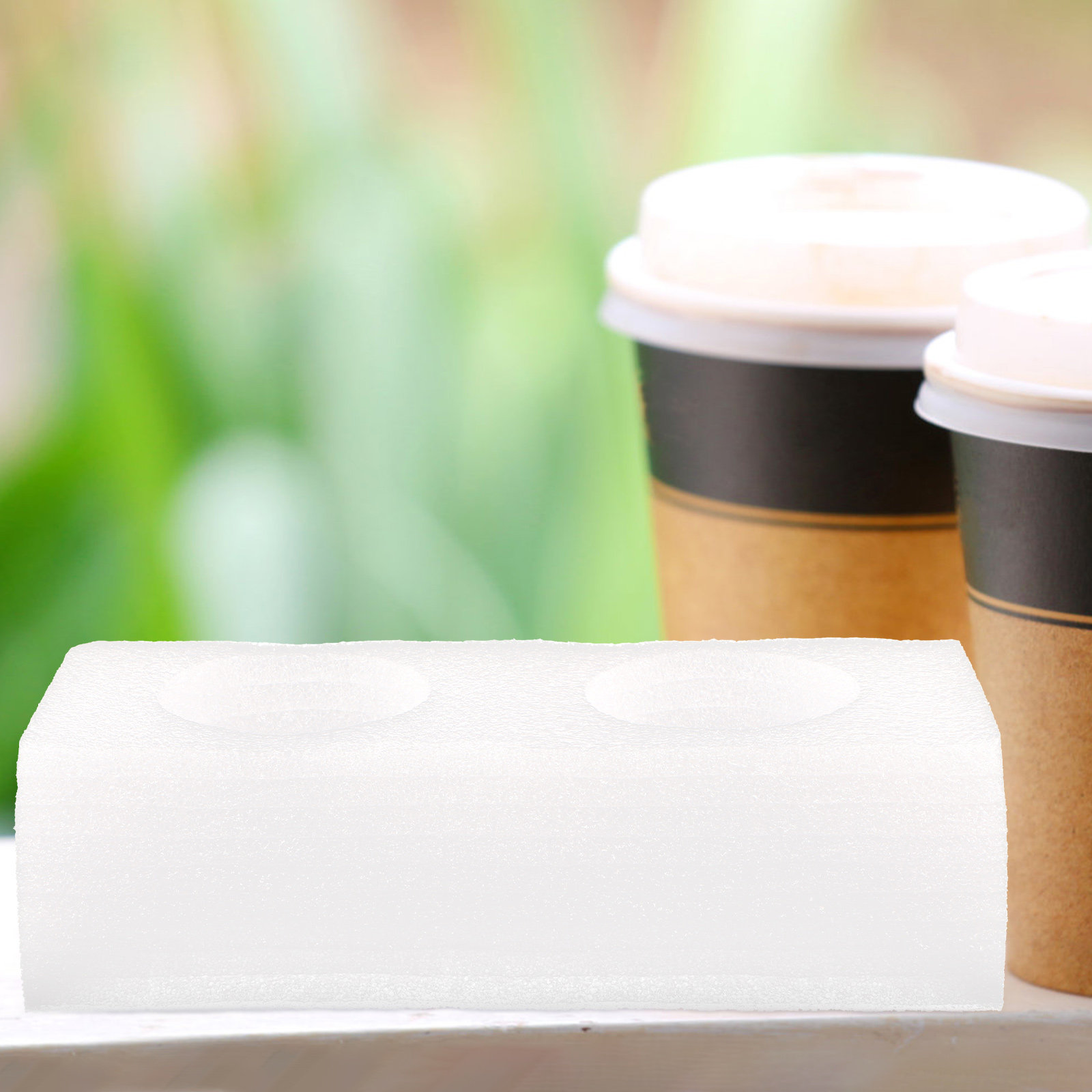 2Pcs Drink Carrier Tray Multi- - Coffee Tea With Milk のレビューと価格