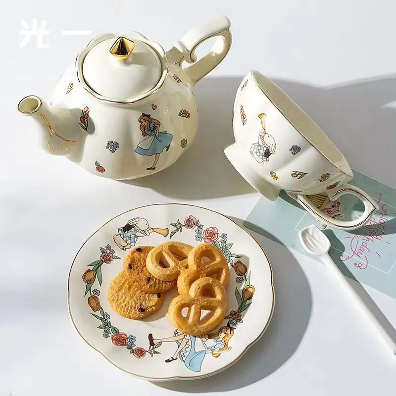Alice Ceramic Tea and Coffee S - Coffee Tea Gift のレビューと価格