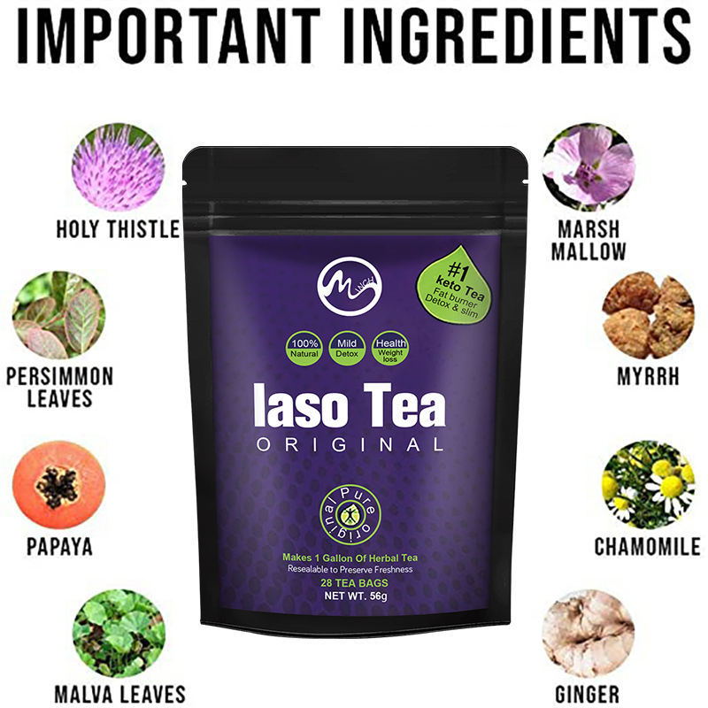 Laso Tea Detox IASO Cleanser S - Coffee Tea For Weight Loss のレビューと価格