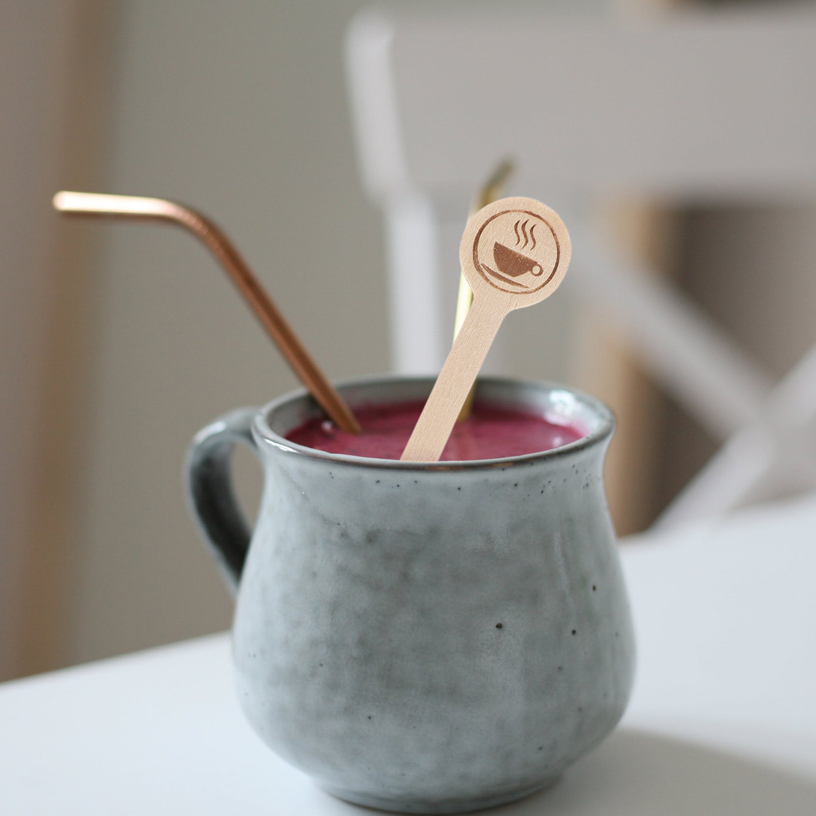 100Pcs Wooden Beverage Stirrer - Coffee Tea Hot のレビューと価格
