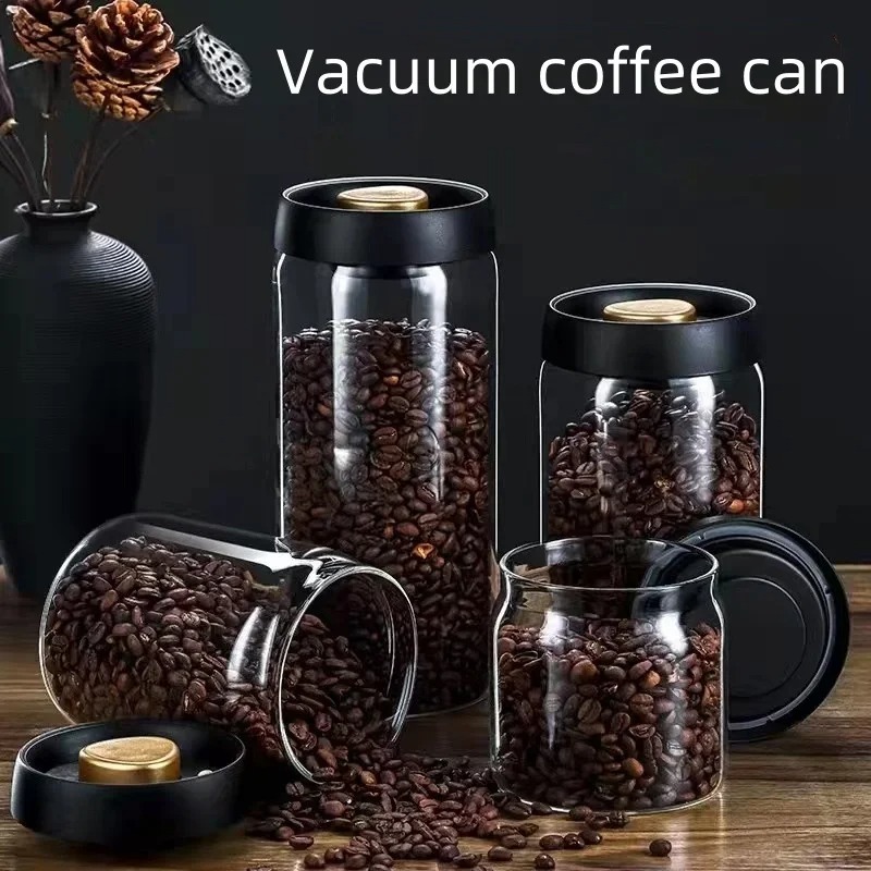 Manual Vacuum Sealed Coffee Ja - Coffee Tea For Me のレビューと価格