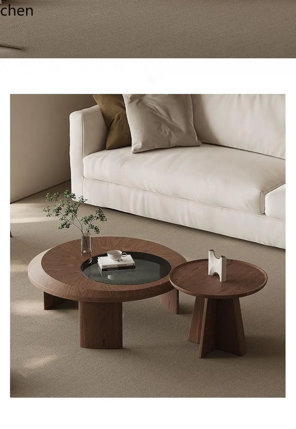 b11-7.2 Walnut Tea Table Combi - Tea & Coffee Kent のレビューと価格