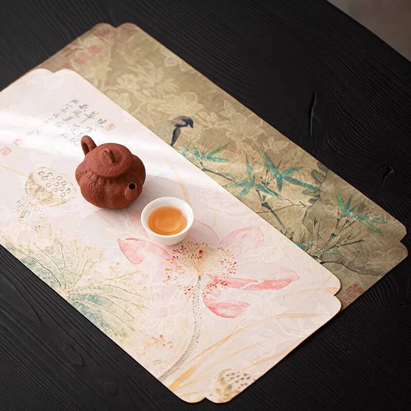 Chinese Cloud Silk Green Bambo - Bamboo Tea Tray のレビューと価格