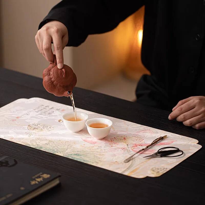 Chinese Cloud Silk Green Bambo - Bamboo Tea Tray のレビューと価格