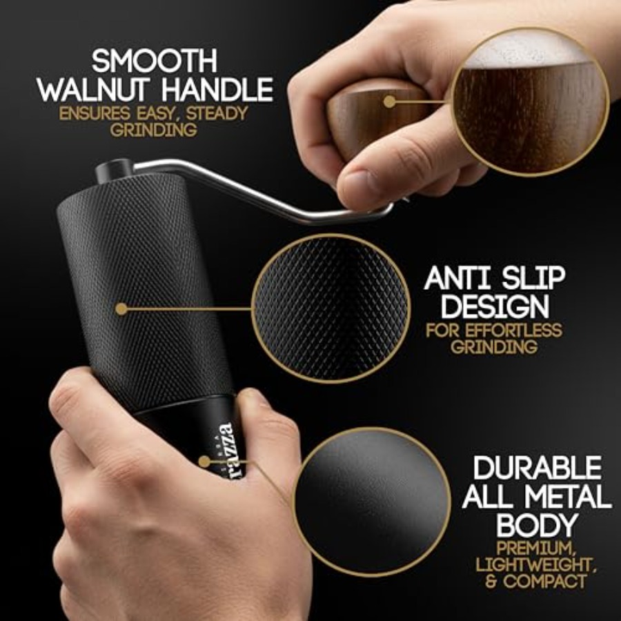 Manual Coffee Grinder, Conical - Coffee & Tea Haus のレビューと価格