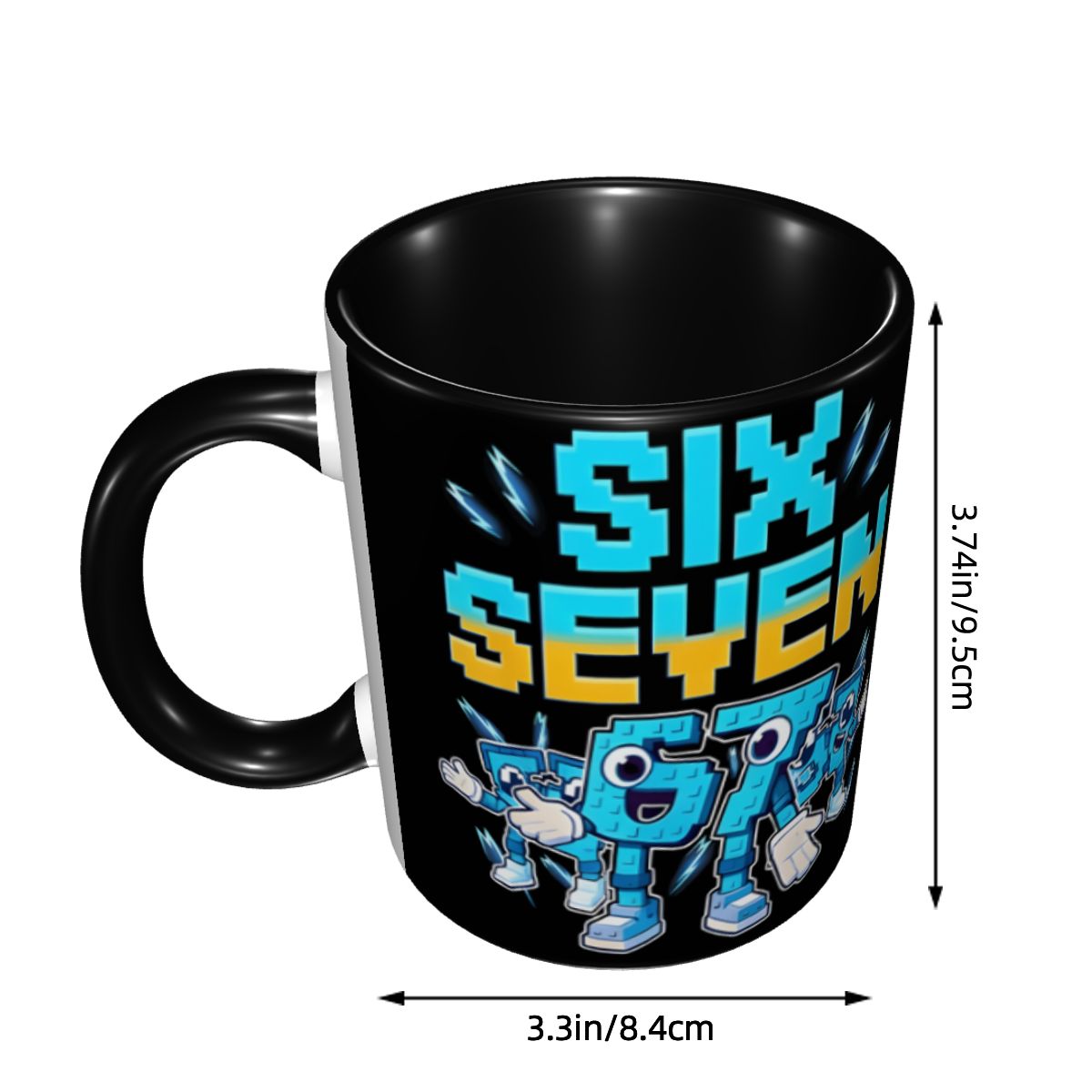 67 Six Seven 6-7 Funny Italian - Coffee Tea Gift のレビューと価格