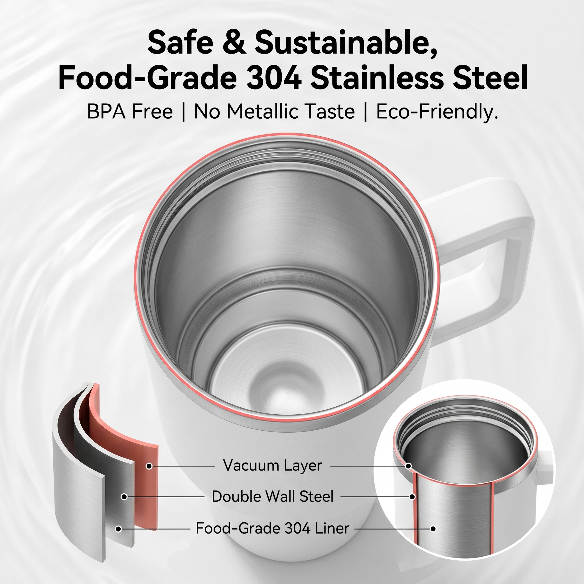 Custom 1200ml Stainless Steel  - Coffee Tea Essentials のレビューと価格
