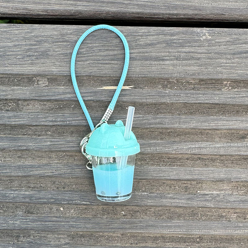 Cute Pearl Milk Tea Bag Charm  - Coffee Tea With Milk のレビューと価格