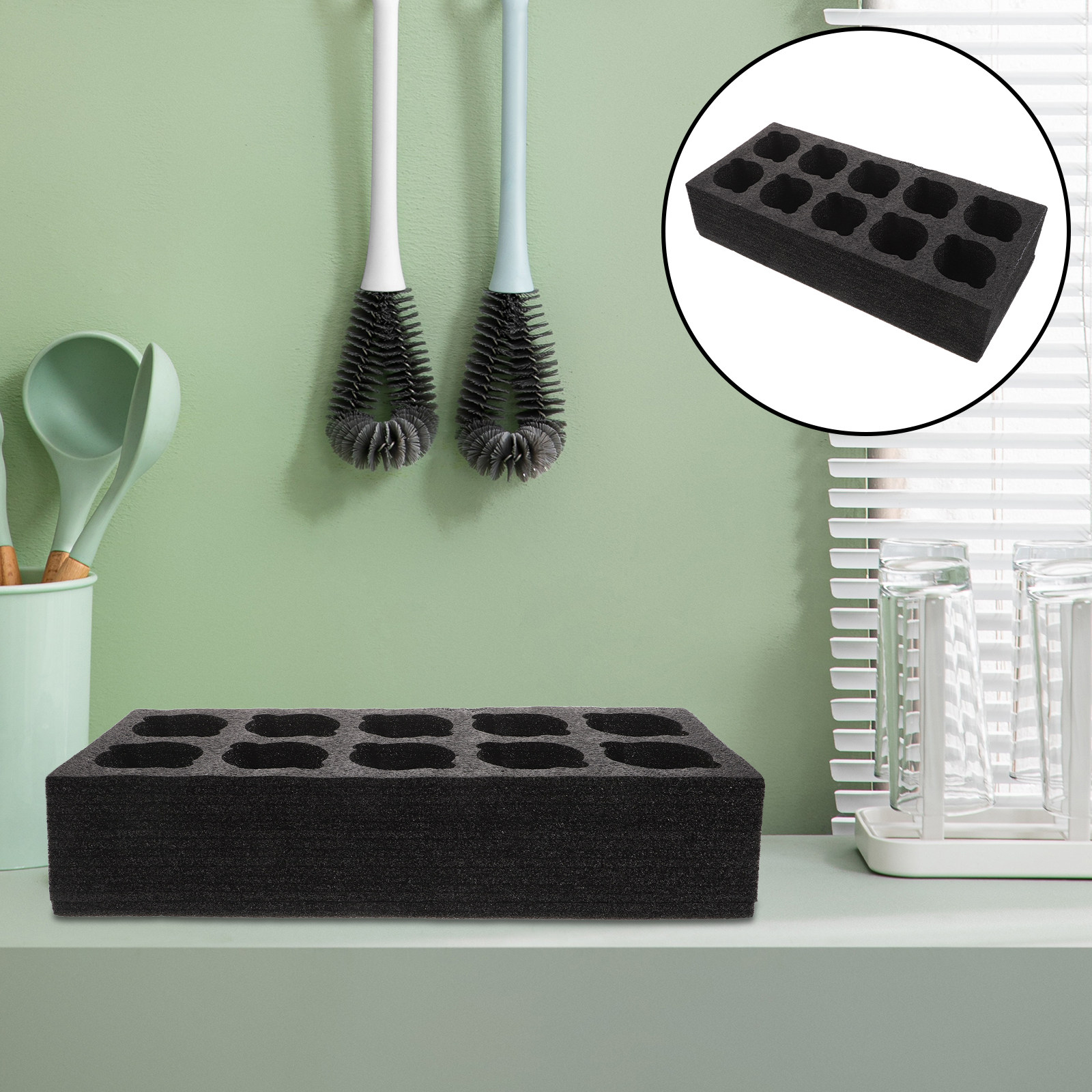 10 Cups Take Out Cup Holder -  - Coffee Tea With Milk のレビューと価格
