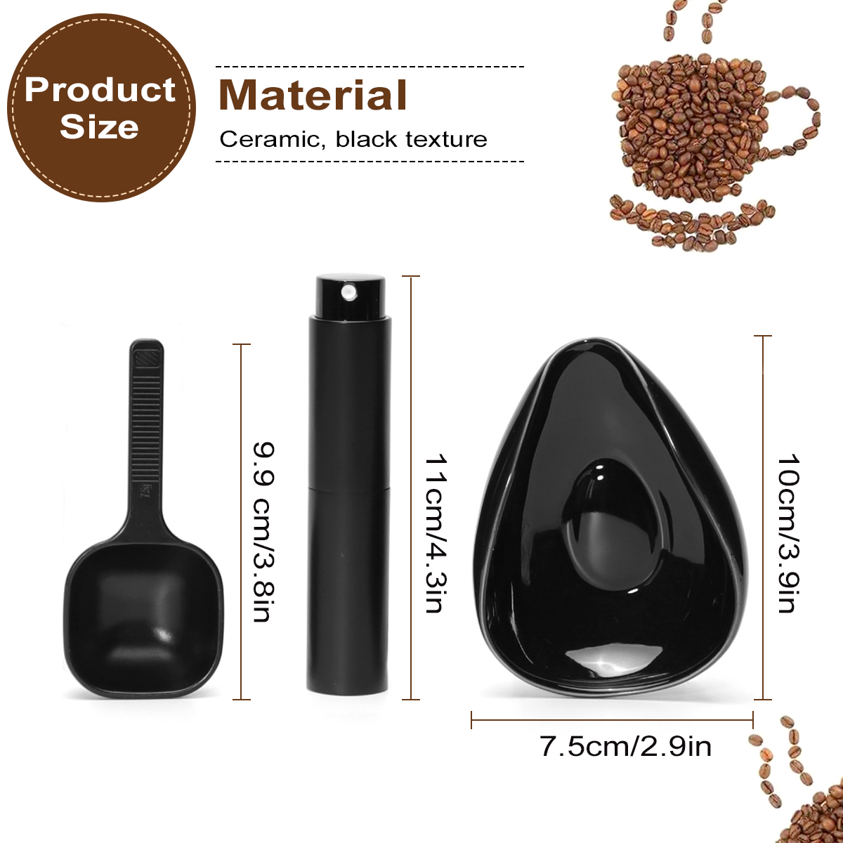 Leeseph Coffee Bean Dosing Cup - Coffee Tea Essentials のレビューと価格