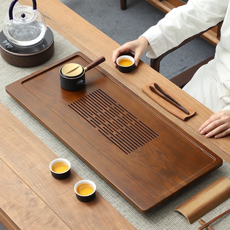 Simple Style Nan Bamboo Flower - Bamboo Tea Tray のレビューと価格