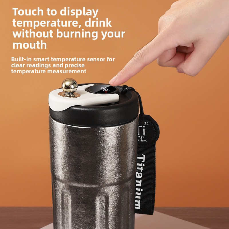 Pure Titanium Thermal Cup Coff - Coffee Tea Gift のレビューと価格
