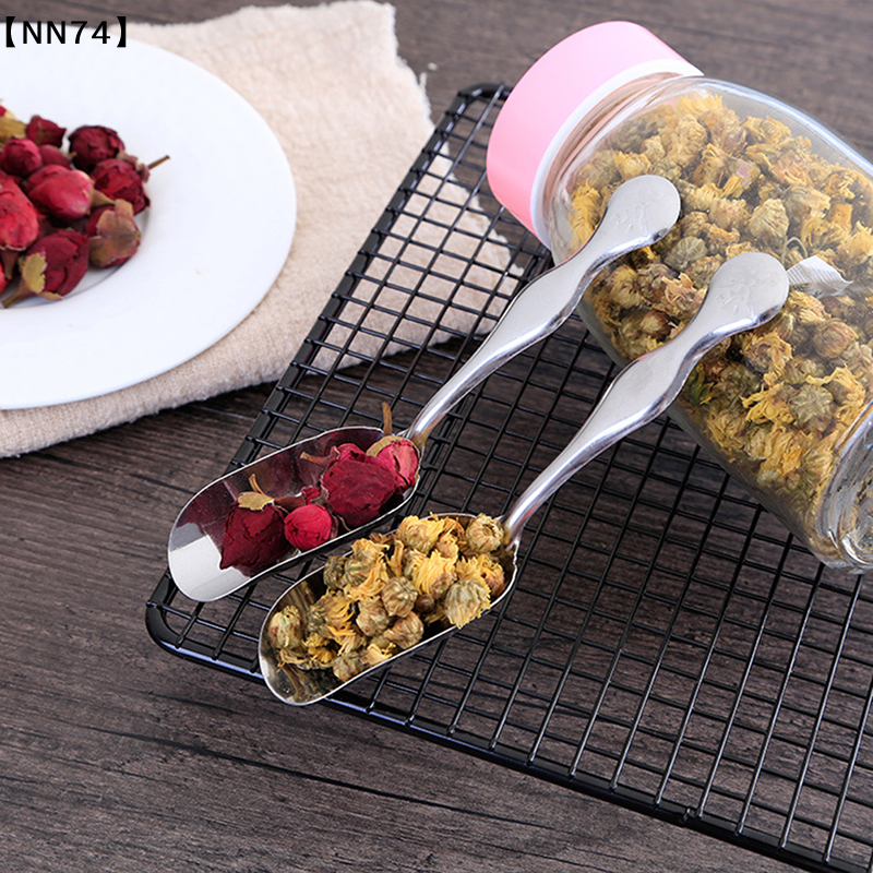 StainleSteel Measuring Shovel  - Coffee Tea And Bean Leaf のレビューと価格