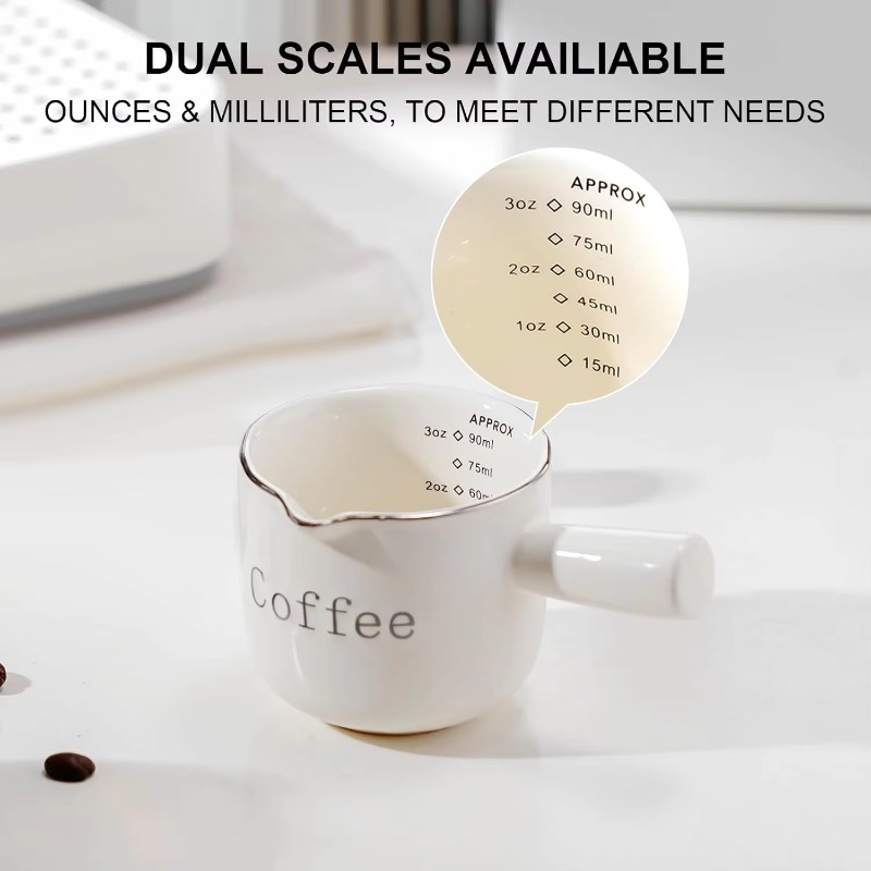 Mini Ceramic Coffee Cup with H - Coffee Tea With Milk のレビューと価格