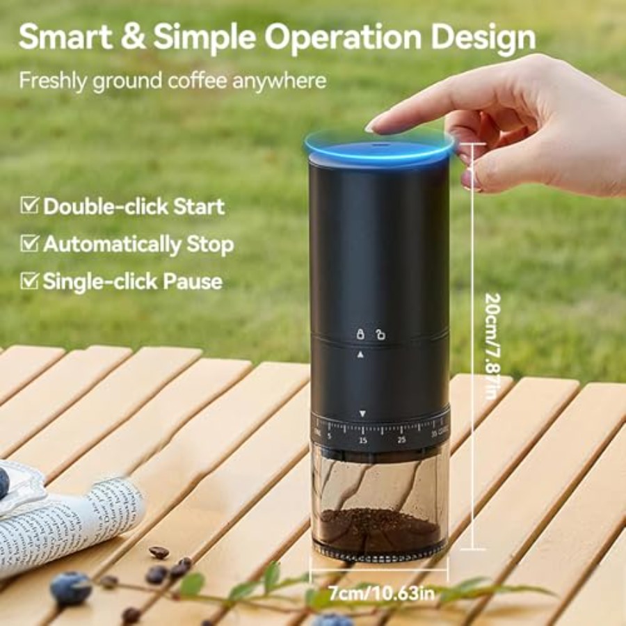 Portable Electric Coffee Grind - Coffee & Tea Haus のレビューと価格