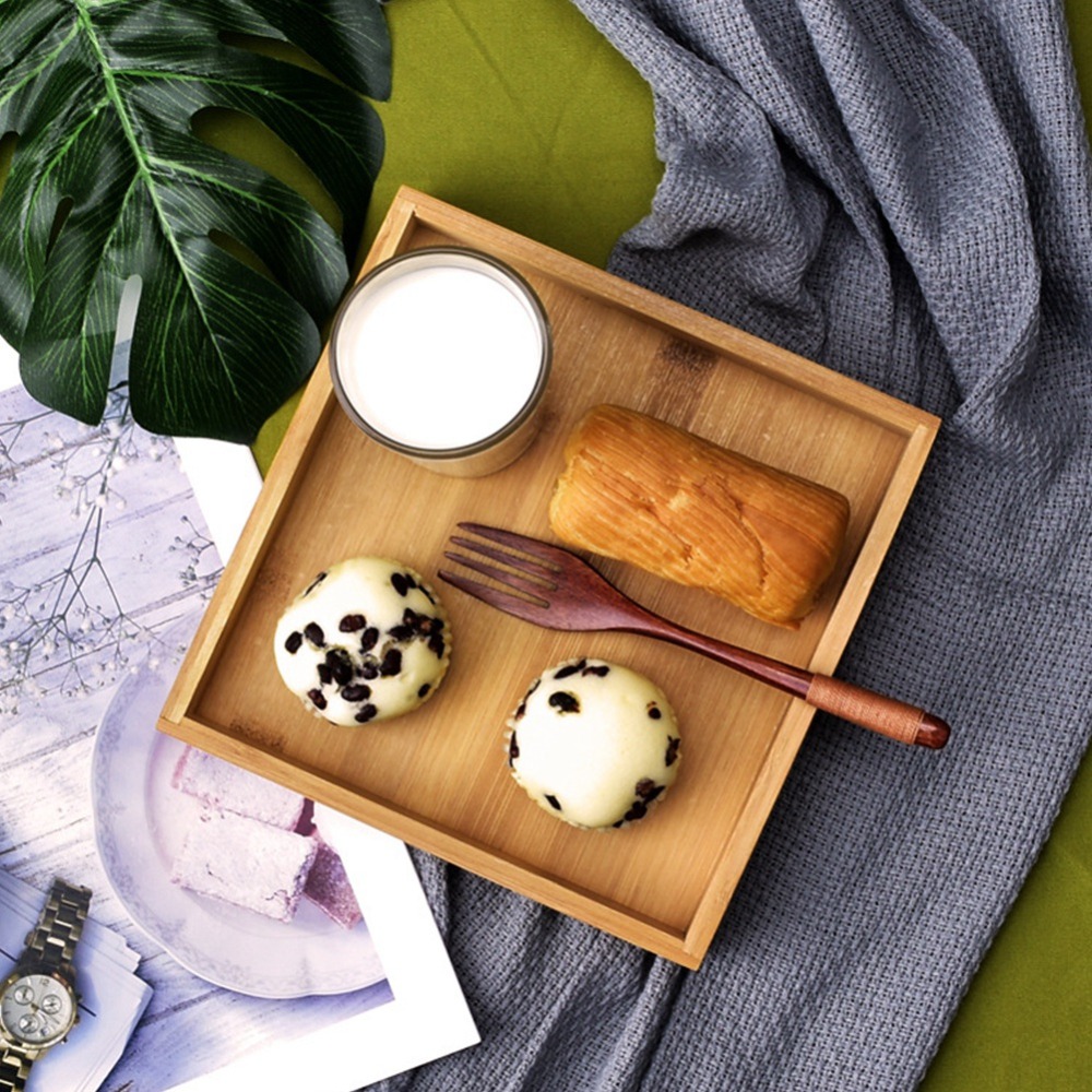 Rectangular Shape Japanese Sty - Bamboo Tea Tray のレビューと価格