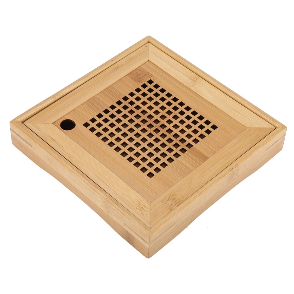Square Design Kongfu Tea Tray  - Bamboo Tea Tray のレビューと価格