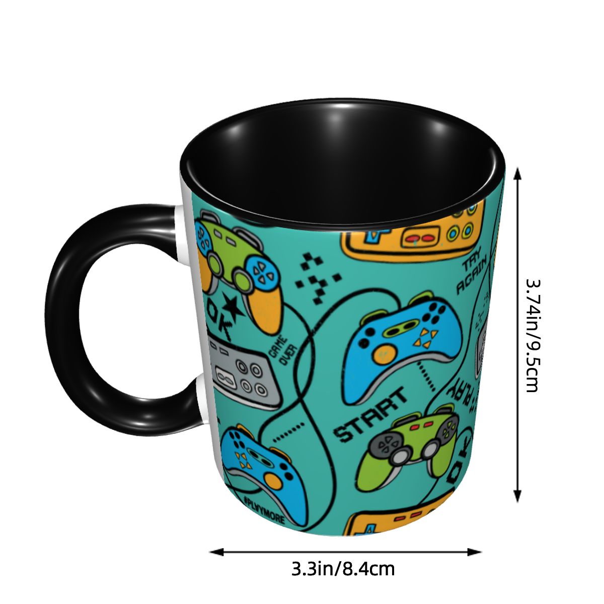 Custom Game Controller Mug DIY - Coffee Tea Gift のレビューと価格