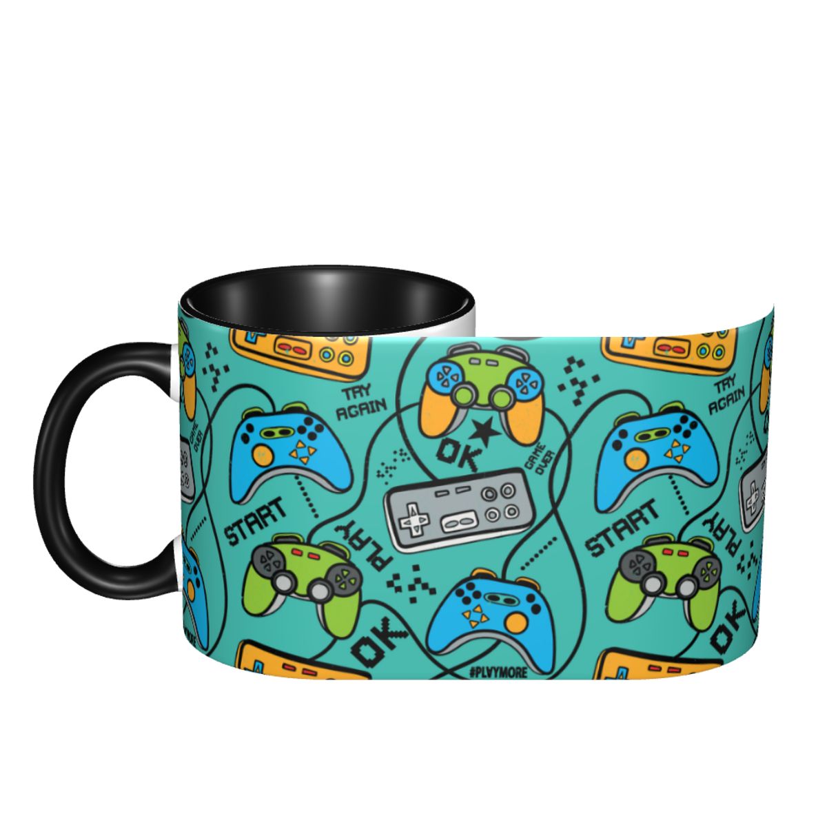 Custom Game Controller Mug DIY - Coffee Tea Gift のレビューと価格