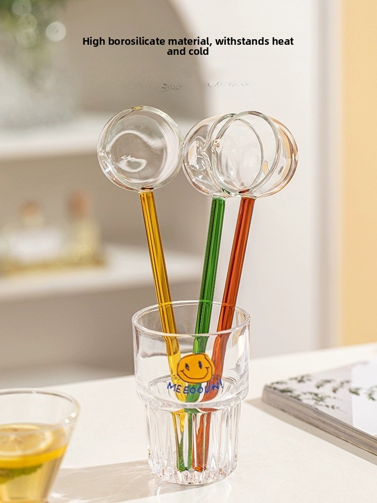 High Borosilicate Glass Spoon  - Coffee Tea & Jane のレビューと価格