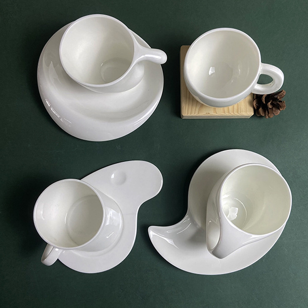 1Set Ceramic Coffee Cup Saucer - Coffee Tea Gift のレビューと価格