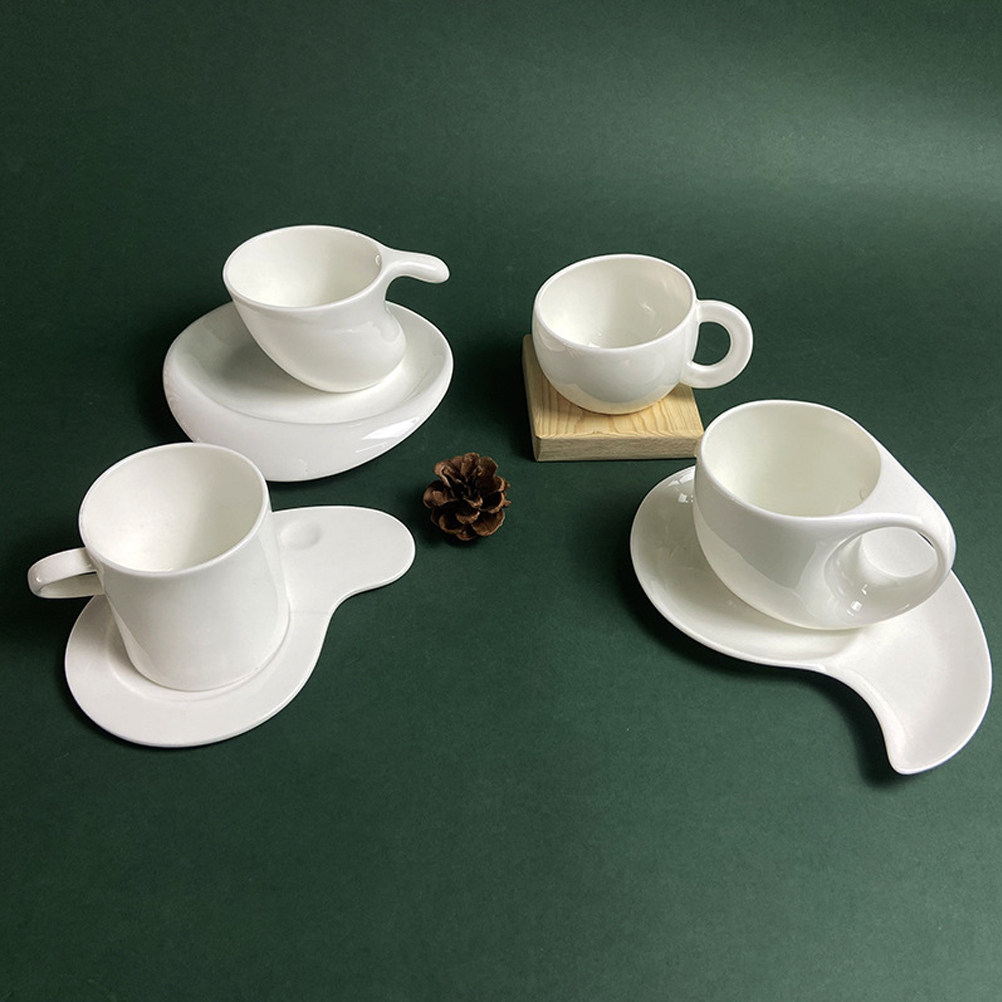 1Set Ceramic Coffee Cup Saucer - Coffee Tea Gift のレビューと価格