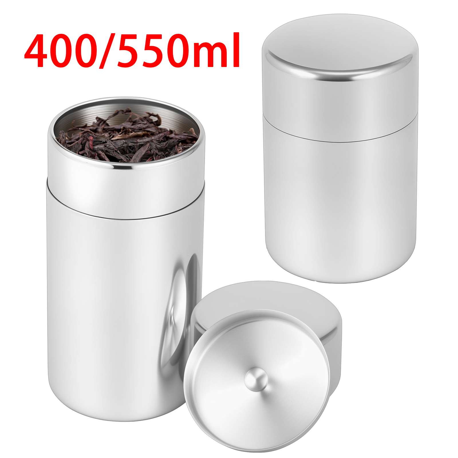 Stainless Steel Tea Leaf Tins  - Coffee Tea And Bean Leaf のレビューと価格