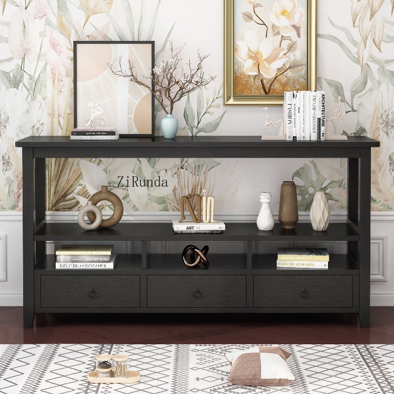 3 Tier Vintage Solid Console T - Coffee & Tea Haus のレビューと価格
