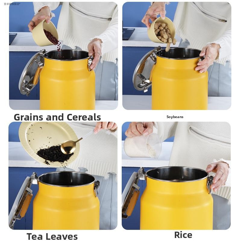 Stainless Steel Sealed Storage - Coffee Tea And Bean Leaf のレビューと価格