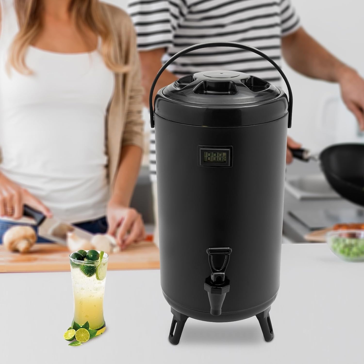 Insulated Beverage Dispenser w - Coffee Tea Hot のレビューと価格