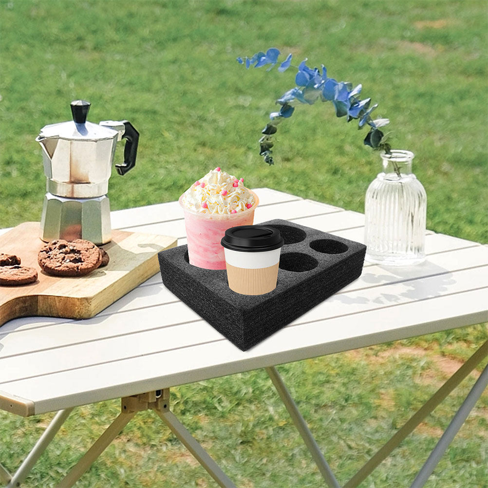 2Pcs Takeout Cup Holder Foam C - Coffee Tea With Milk のレビューと価格