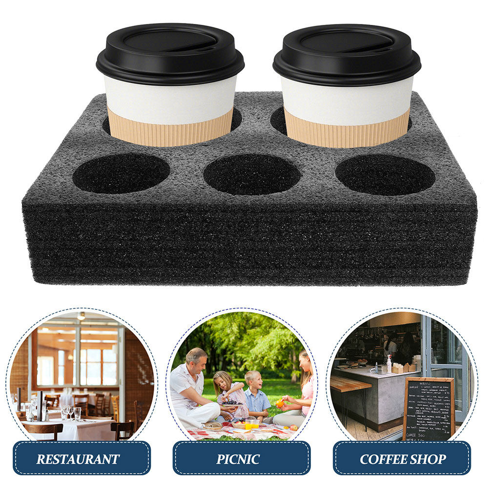 2Pcs Takeout Cup Holder Foam C - Coffee Tea With Milk のレビューと価格