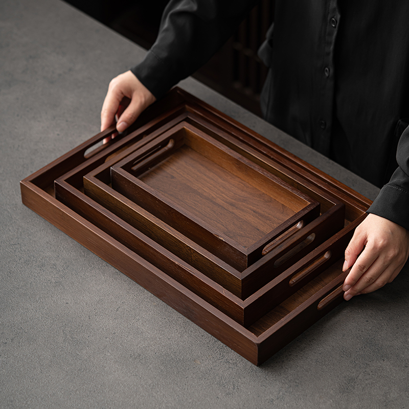 Large Size Rectangular Bamboo  - Bamboo Tea Tray のレビューと価格