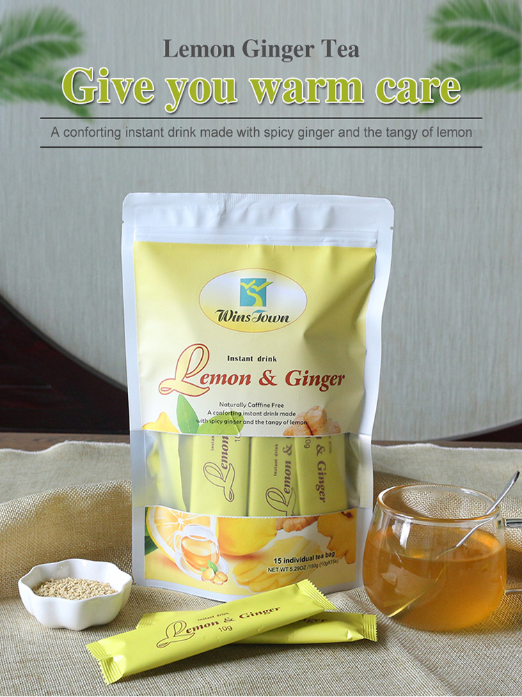 Natural Lemon Ginger Tea Pain  - Coffee Tea For Weight Loss のレビューと価格
