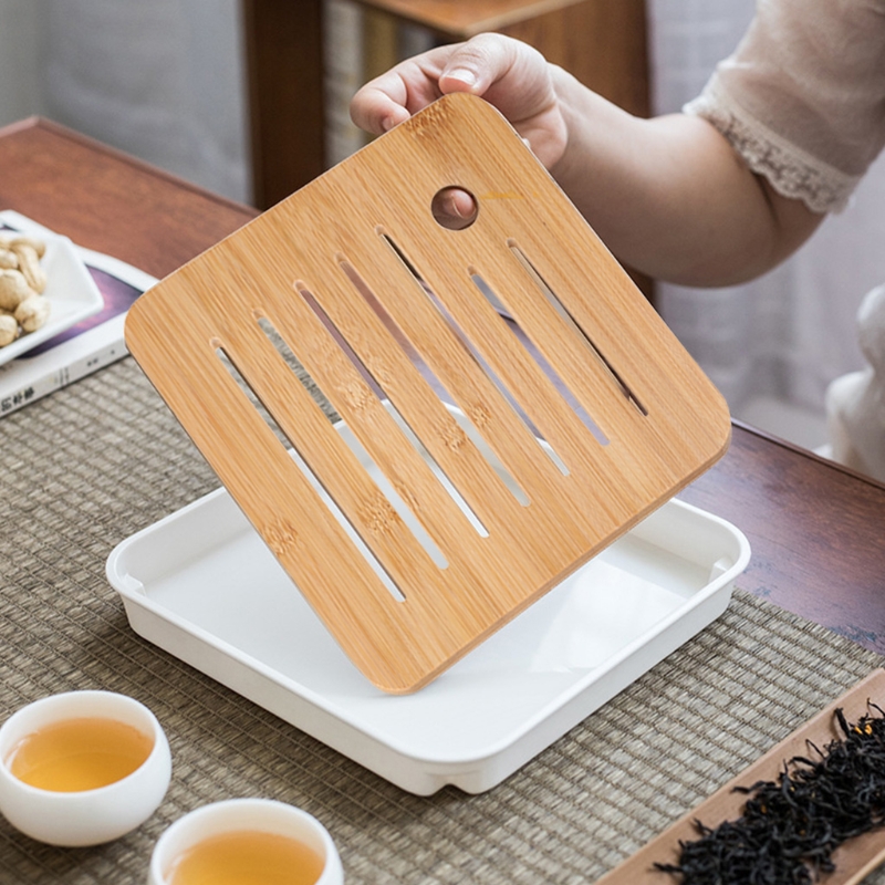 Bamboo Tea Tray Mini Bamboo Ch - Bamboo Tea Tray のレビューと価格